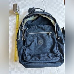 EUC - Kipling Navy Blue Backpack